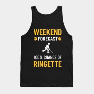 Weekend Forecast Ringette Tank Top